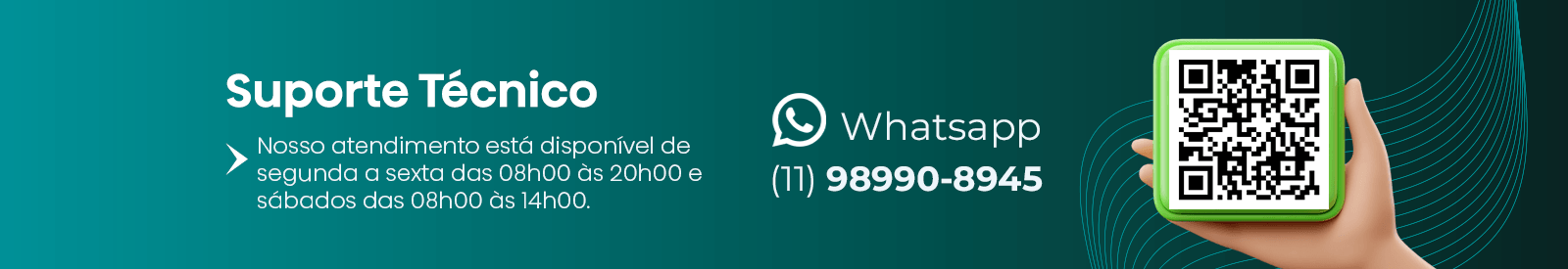 Banner de suporte hisense